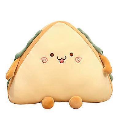 Simulering Matsmörgåsdocka Plysch Kuddleksak