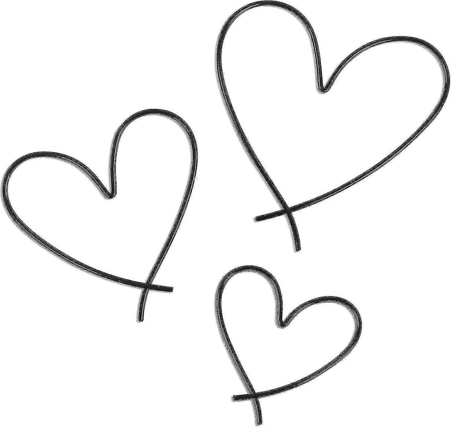 Heart Metal Wall Art Decor