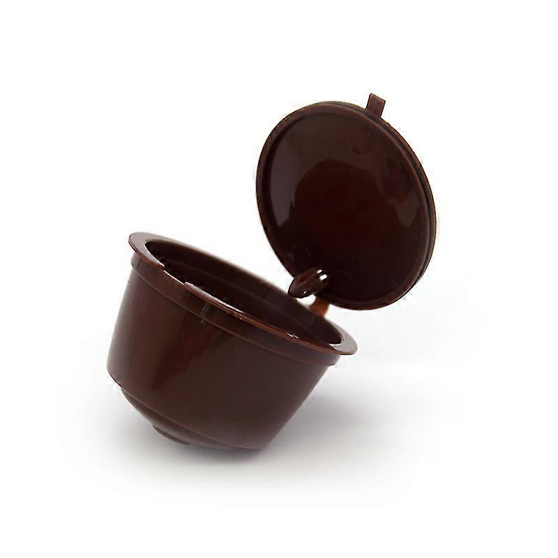 Reusable Coffee Capsules Refillable Coffee Capsules Filter Pods For  With Plastic Spoon/Cleaning Bru