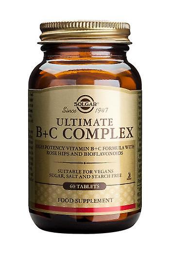 Solgar Ultimate B+C Complex Tablets, 60