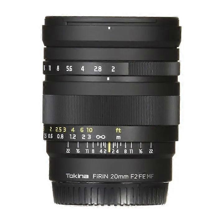 Tokina Firin 20mm F/2 Fe Mf Camera Lens For Sony E-mount (manual Focus)