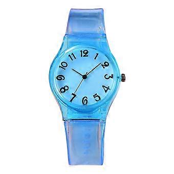 XR3364 Candy Color Relógio de Moda Simples Relógio de Pulso para Estudante (Céu Azul)