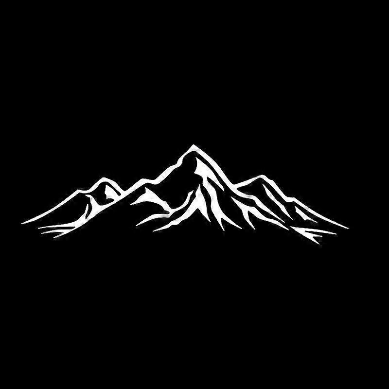 CK20669# Mountain Stickers On The Car Funny Vinyl Decal Waterproof Decoration For Rear Window Car Sticker