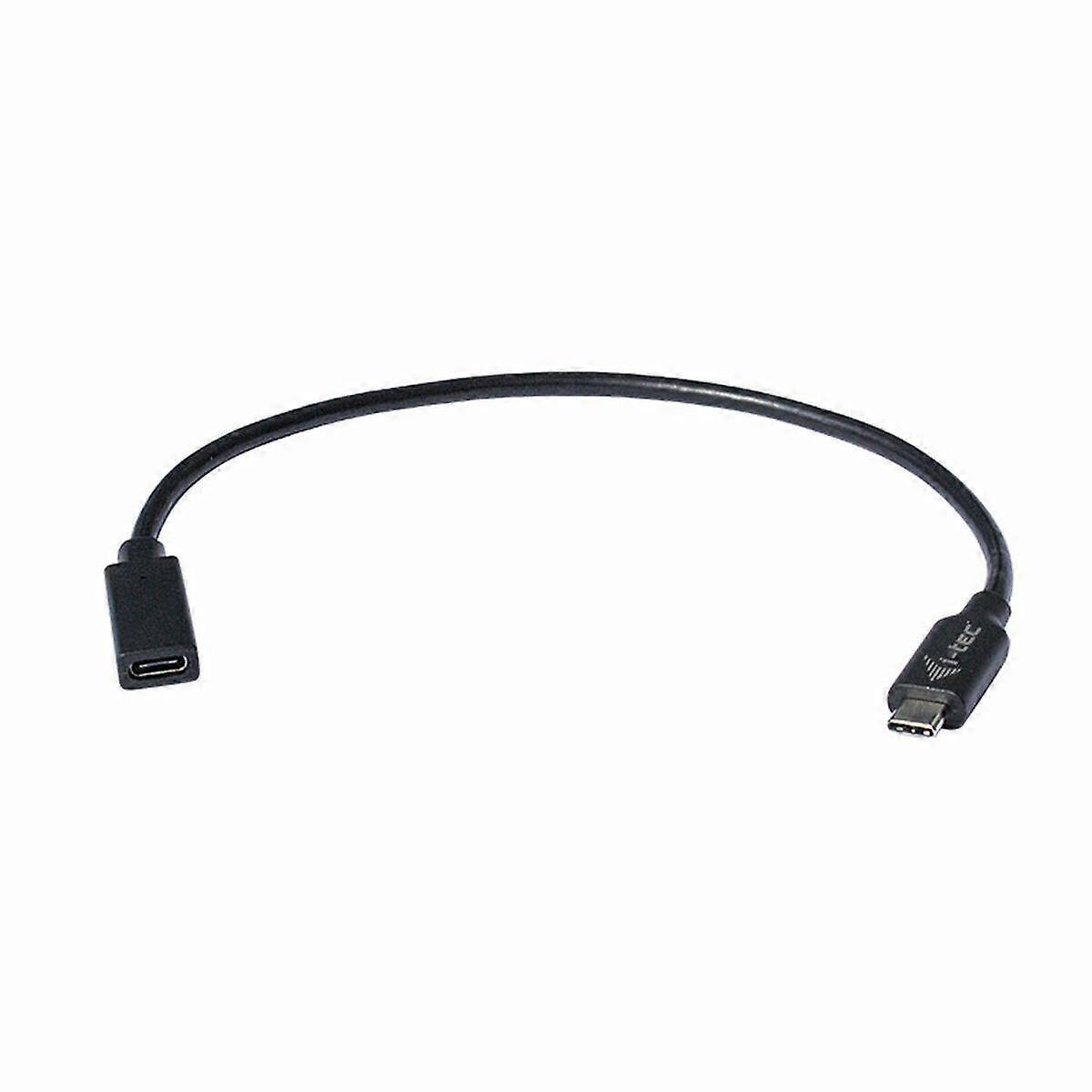 Cable USB C i-Tec C31EXTENDCBL  Black