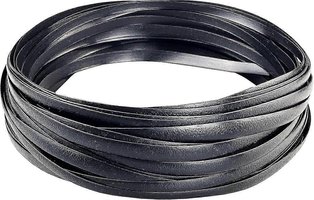 ウィッカー修理キット 37m 120フィート ウィッカー修理用品 ツートングラデーション ダークブラウンとライトブラウンのストライプ プラスチックラタン素材 パティオチェア修理用