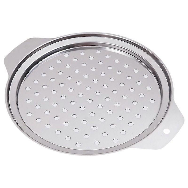 Stainless Steel Pasta Strainer with Round Design - Durable, Dishwasher Safe