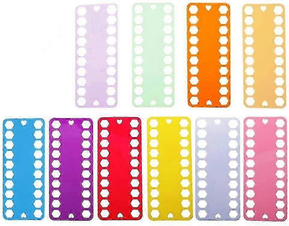 Embroidery Floss Organizer,10pcs Plastic Cross Stitch Thread Holder Storage Tool Needlework