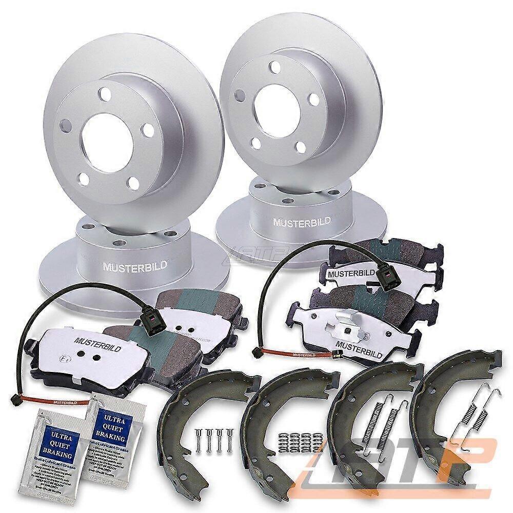 BREMSENSATZ BREMSENSET BREMSENKIT BREMSEN SATZ SET KIT VORNE + HINTEN 31760716 NO.14020