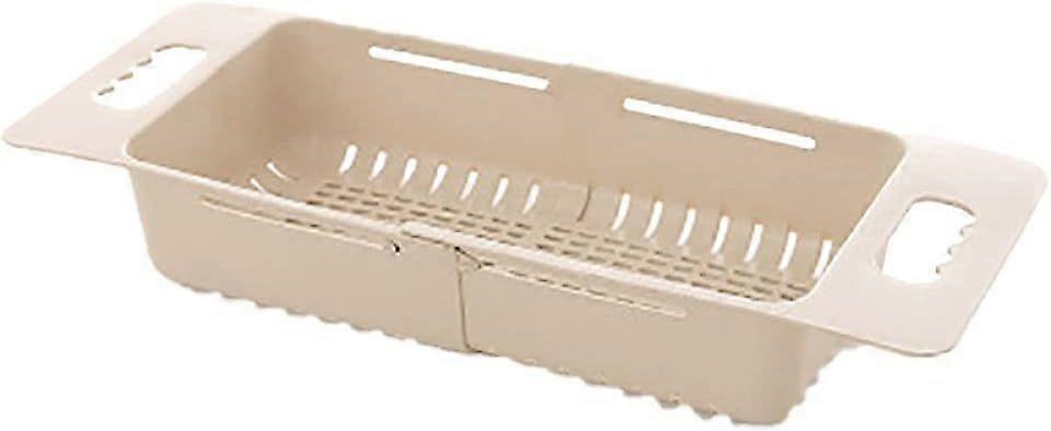 Retractable Plastic Kitchen Drainer for Vegetables, Fruit, Home Storage Basket