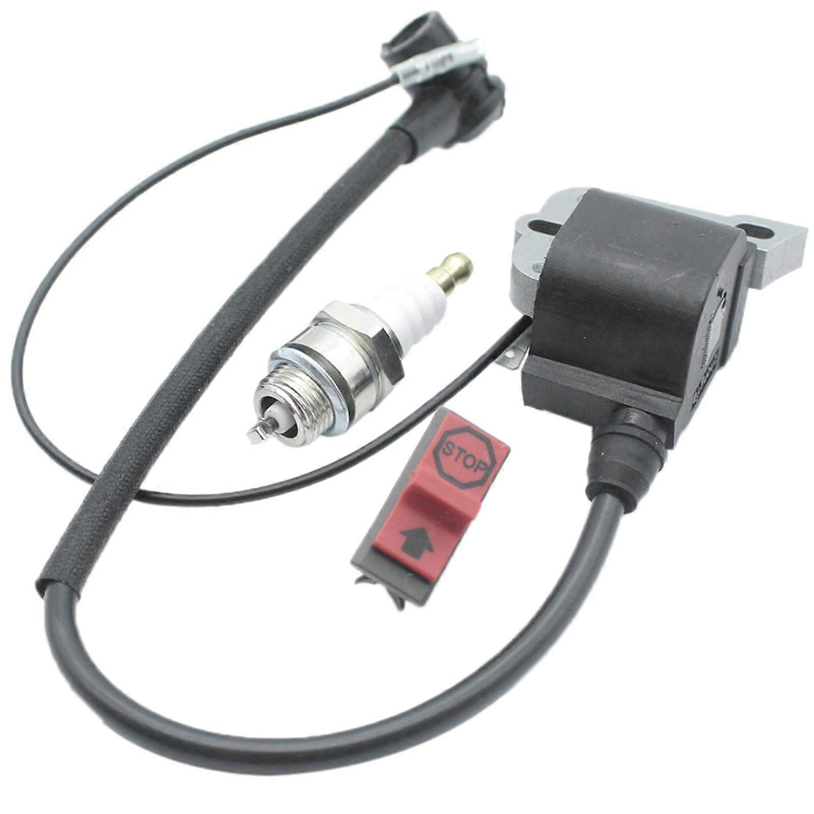 On Off Engine Stop Switch With Ignition Coil and Spark Plug for