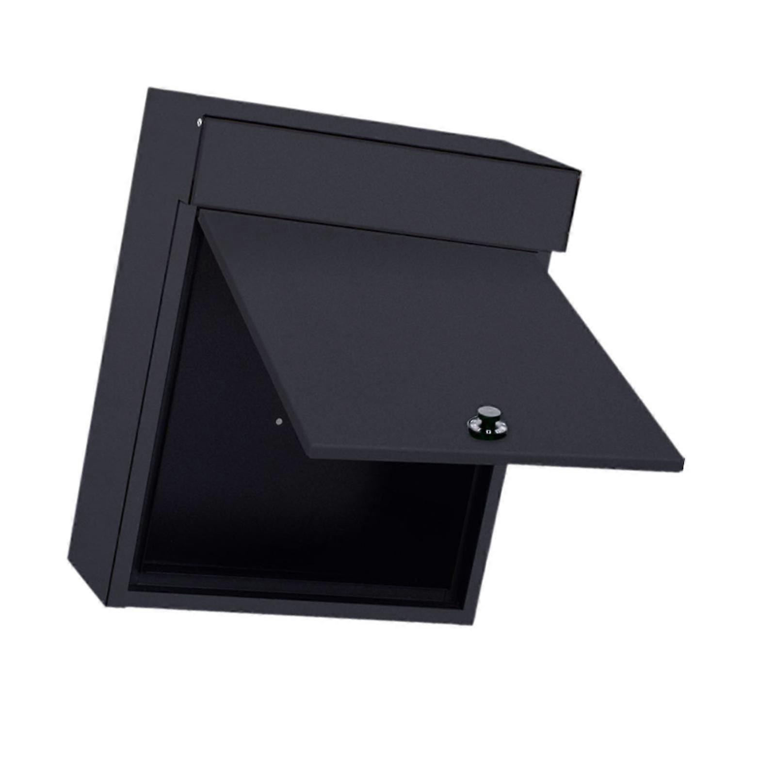 Wall Mount Mailbox for Outside Lockable Postbox for Gate Outdoor Home Office