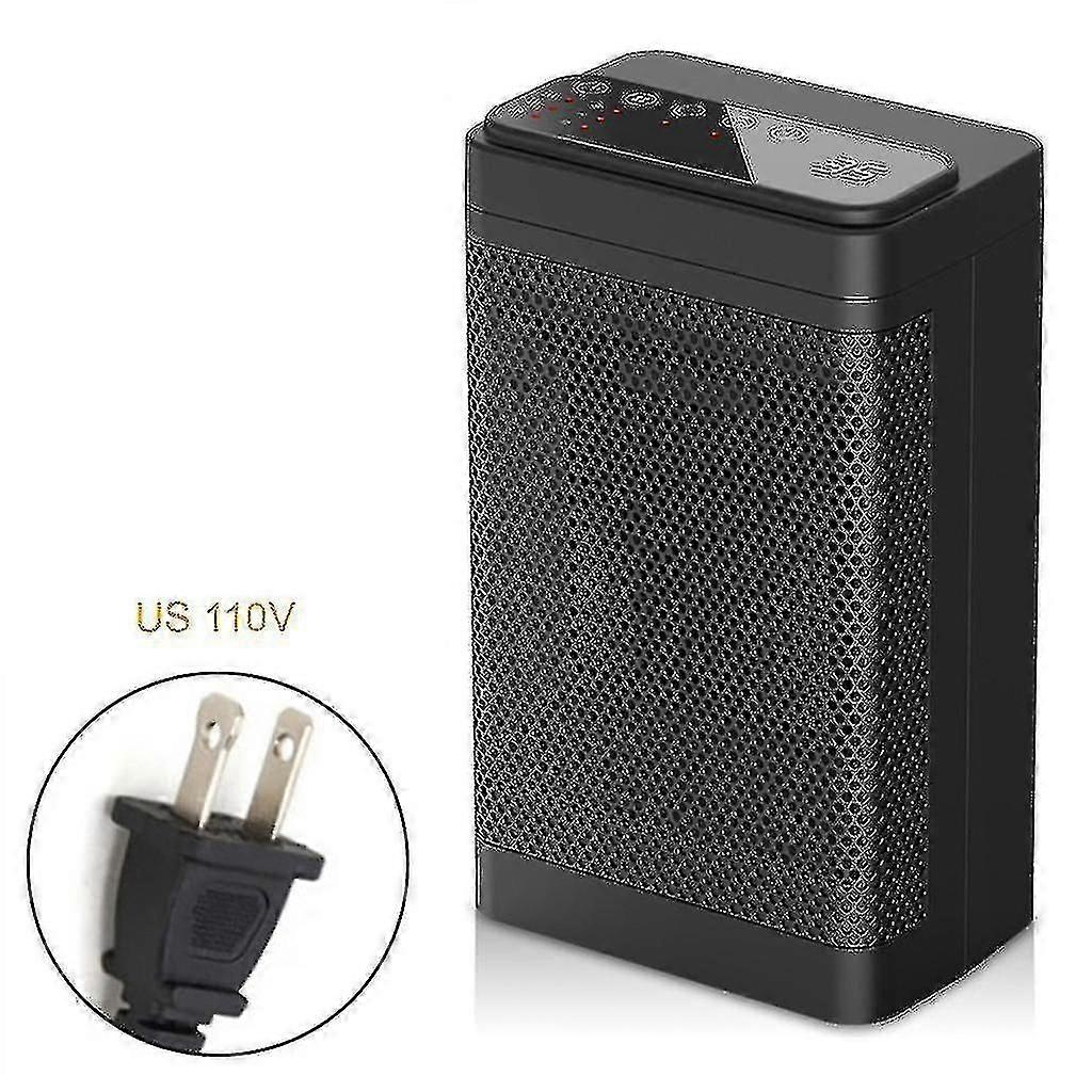 Uk/us/eu/jp Plig Ceramic Fan Heater Portable Electric Space Heater For Home Office Dormitory