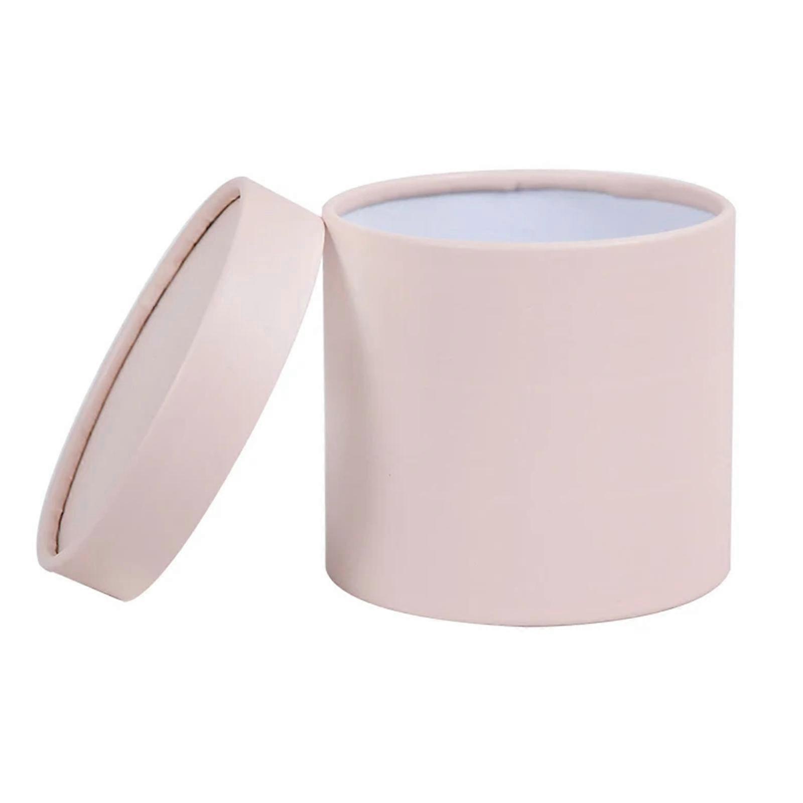 Flower Box for Arrangement Round Gift Box Empty with Lid Paper Cardbord Box for