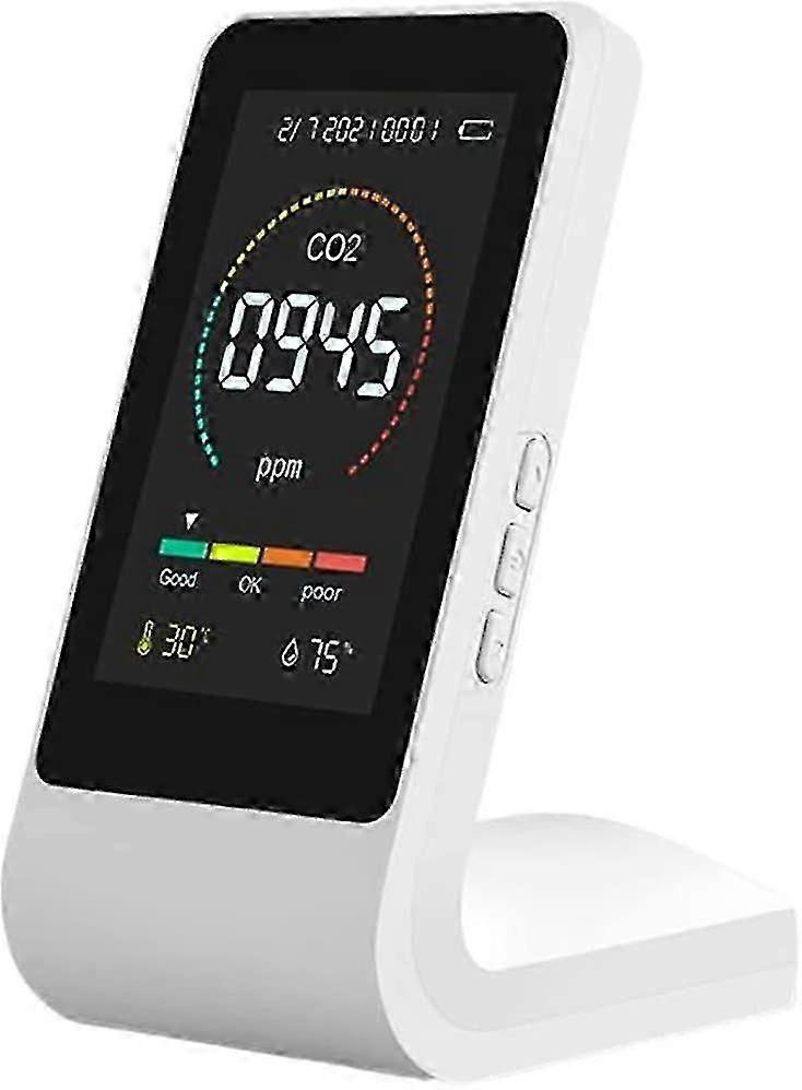 Co2 Air Quality Tester Rechargeable Carbon Dioxide Tester Detector Tool