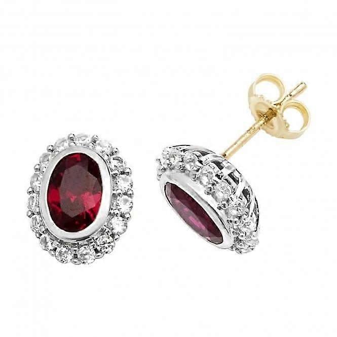 9ct Gold Stud Earrings ES1203R