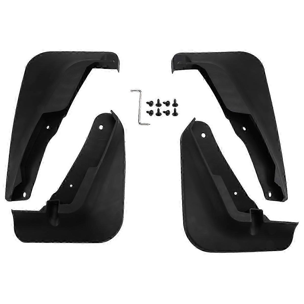 4pcs Mudguards compatible EX30 2024 Mud Flaps Splash Guards Mud Flaps Front Rear Car Protection Acce
