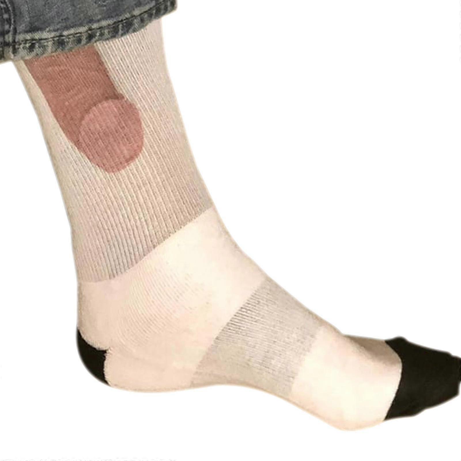 Cotton Socks Men Women Super Soft Dick Pattern