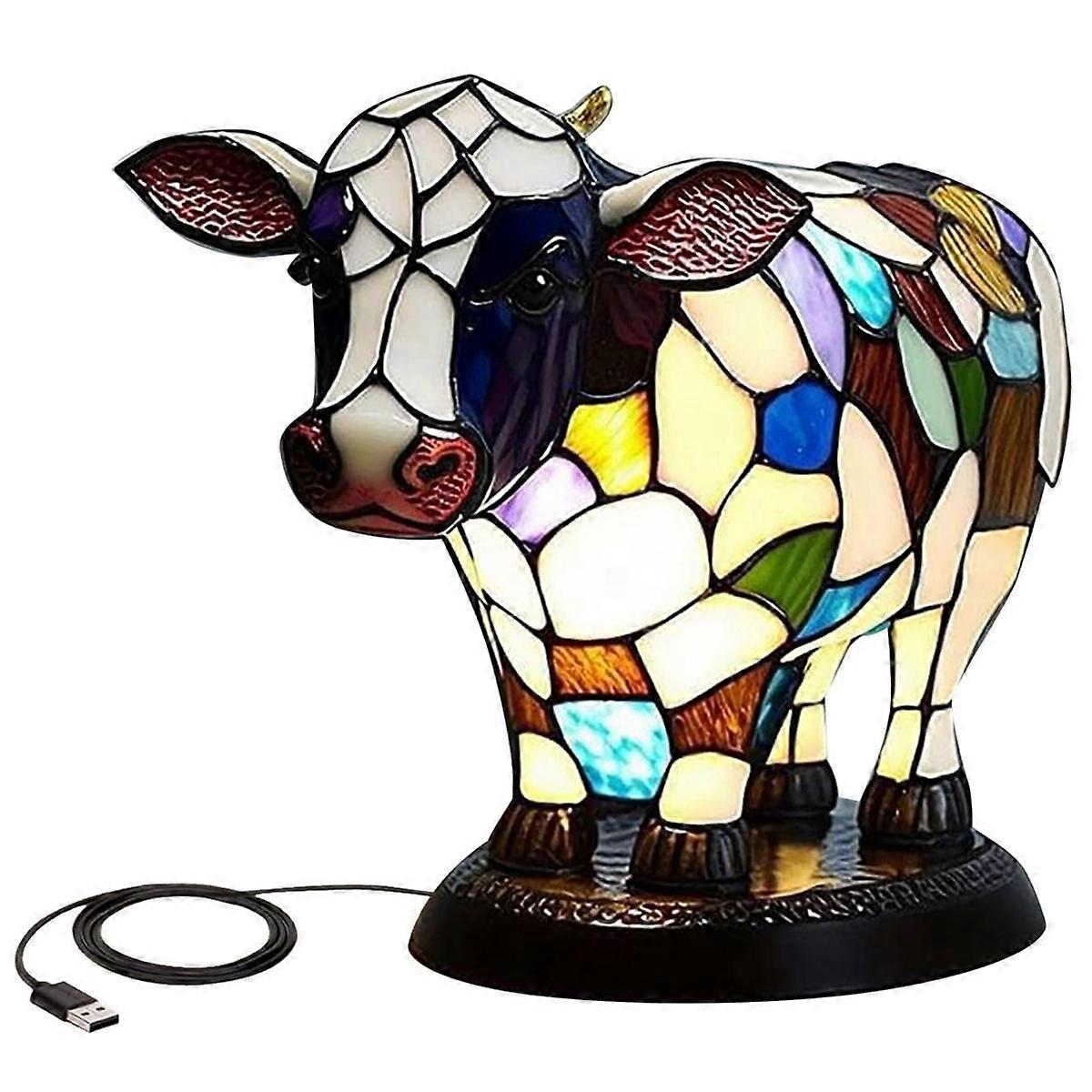 Table Lamp, Animal Table Lamp, Bedside Lamp for Living Room Bedroom,B