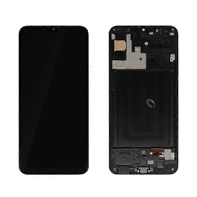 LCD Screen and Digitizer Assembly + Frame Replacement (OLED Version) (without Logo) Compatible For Samsung Galaxy A30s SM-A307