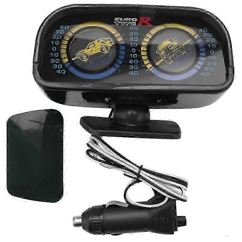 Car Adjustable Compass Balancer Slope Meter Tachometer