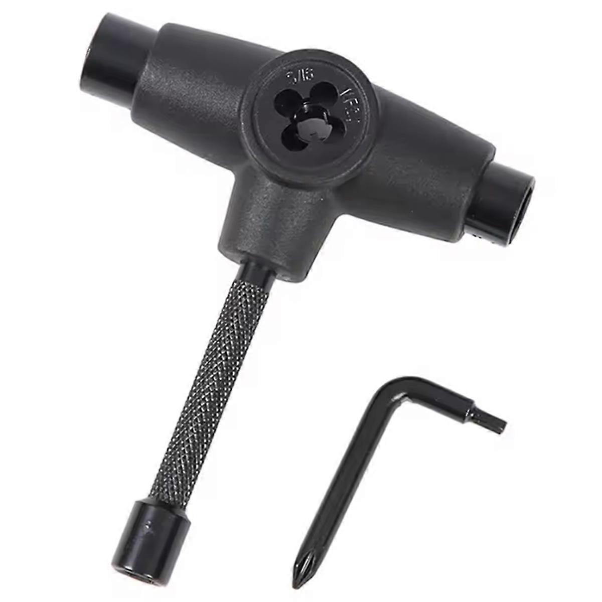 Skateboard T Tool T Shape Skateboard Tool Skateboarding Wrench Repair Tool Roller Skate Wrench for