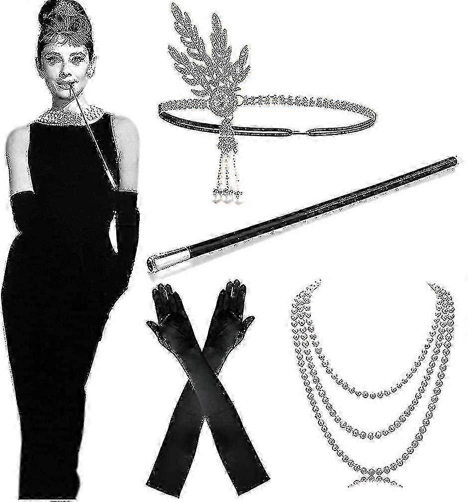 1920"s Accessory Costume Women"s Set