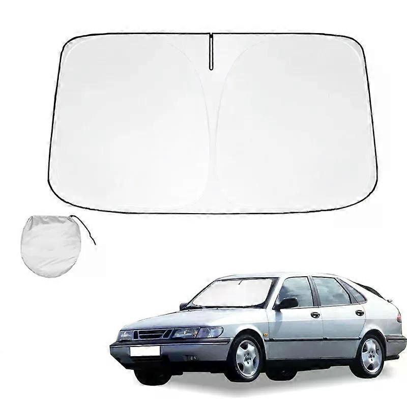 Windshield Sun Shade For Saab 900 Sunshade Sun Visor Protector Foldable Blocks UV Rays Keep Your Car Cooler
