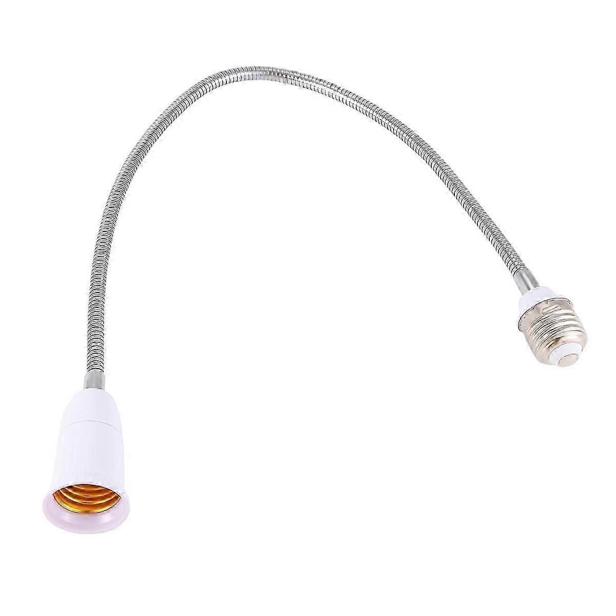 E27 para E27 Lâmpada Lâmpada Flexível Adaptador Conversor (Branco, 60cm) YY