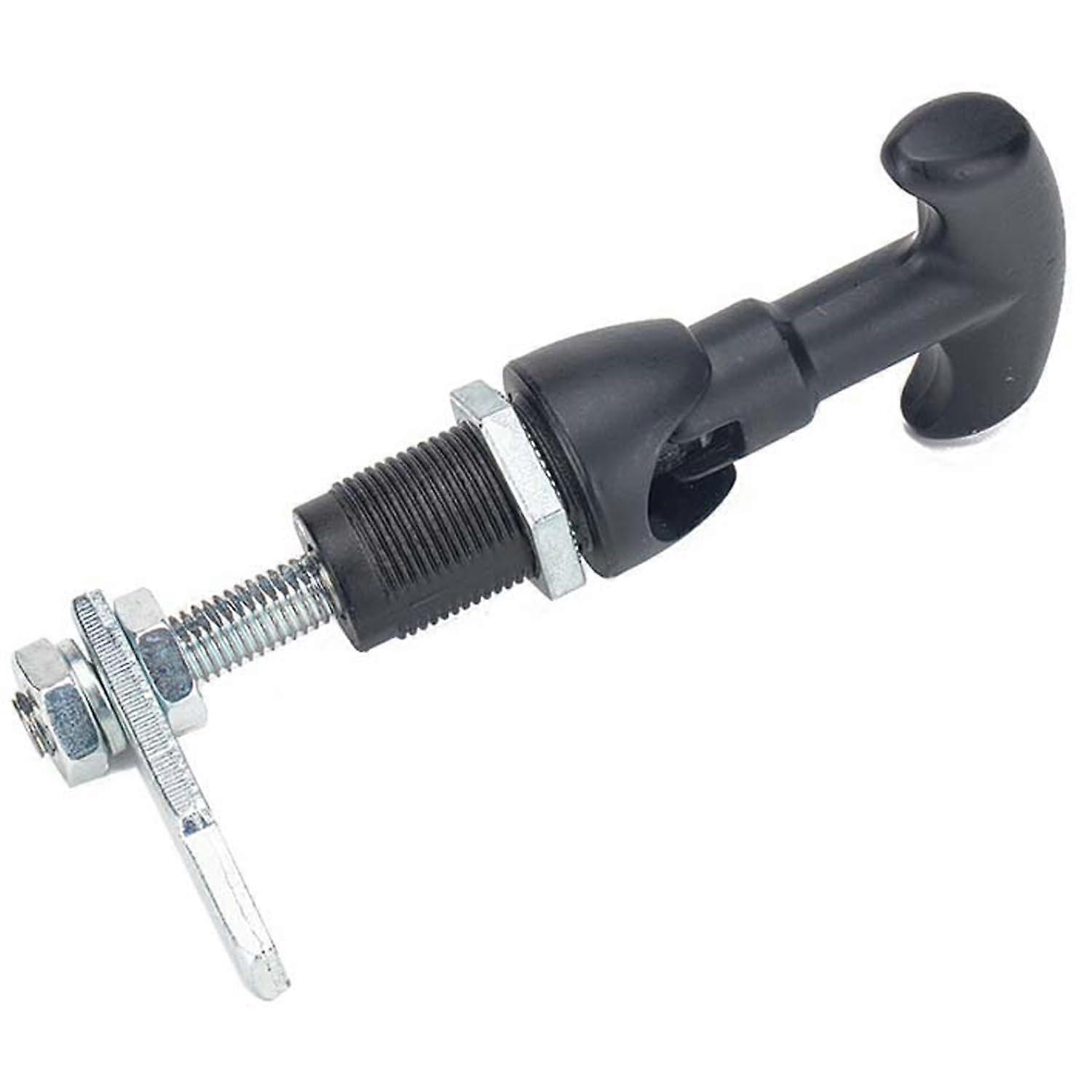 T-Handle Garage Door Lock Latch, Heavy-Duty Metal Lock for RV and Trailer, Universal Fit, Weather-Resistant Design