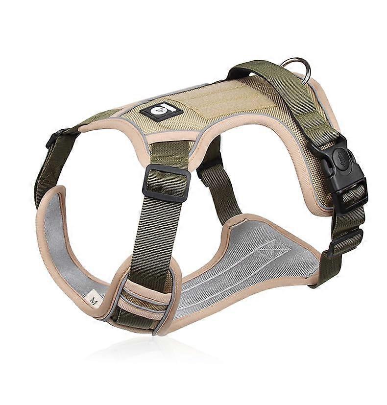 Dog Harness for Large Dogs, Adjustable Soft Padded Dog Vest, NoPull, NoChoke with Reflective Strips