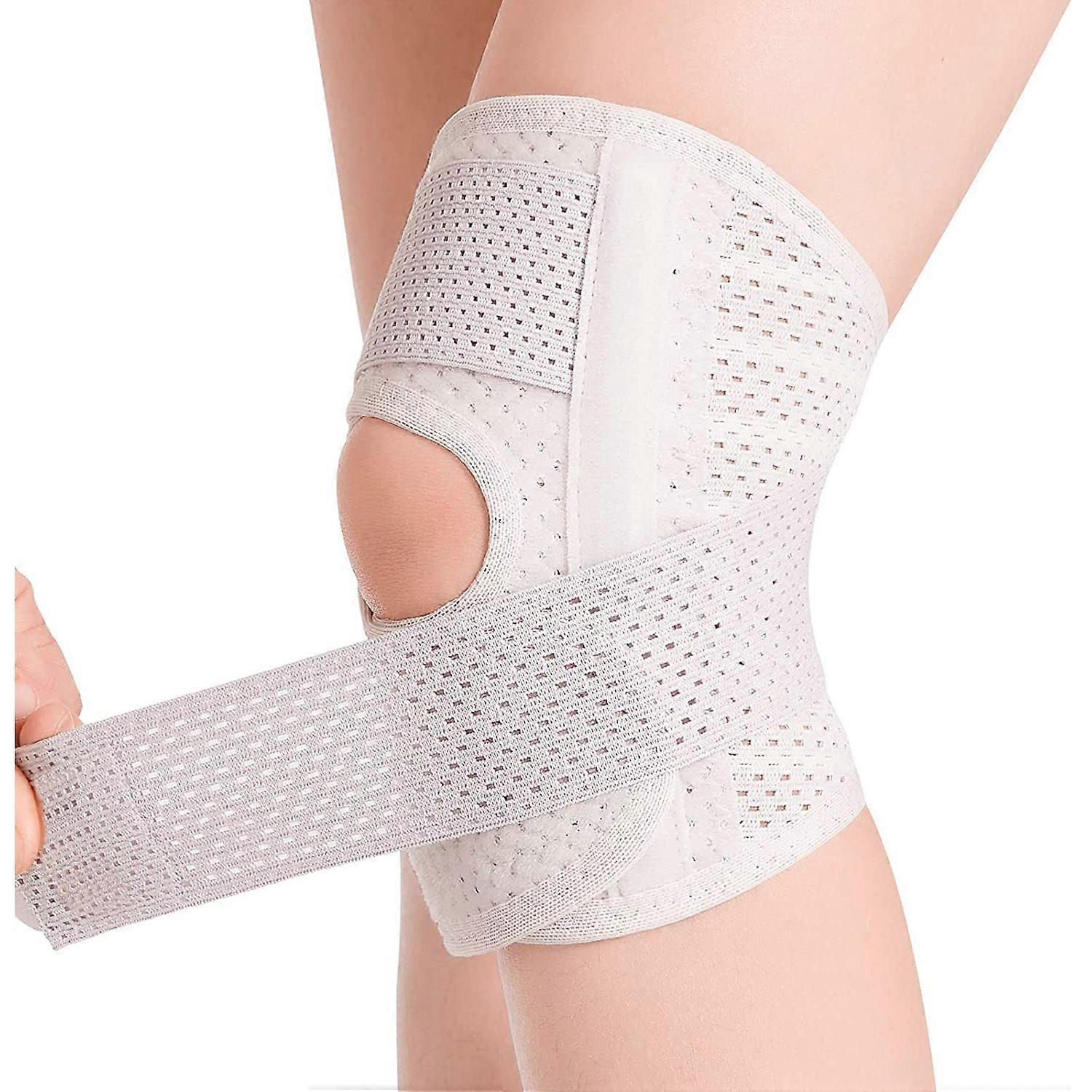 Prevent meniscus tearing knee pads half-moon outdoor mountaineering riding breathable board straps