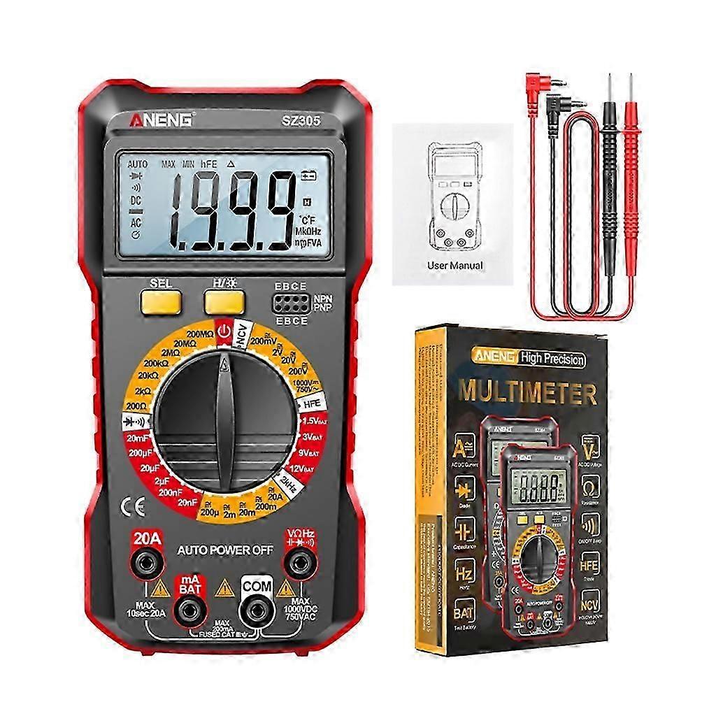 1999 Count Professional Multimeter Voltage Tester Capacitor for Electrician
