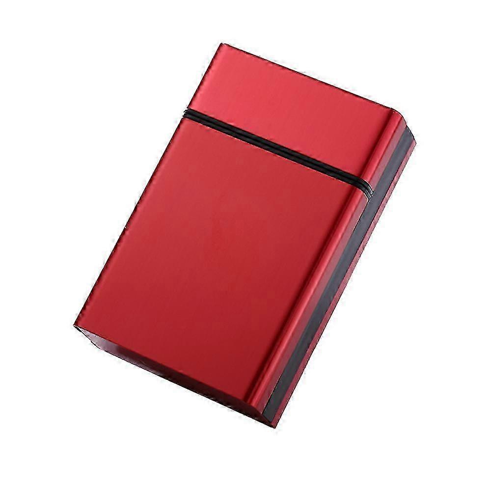 Portable Cigarette Shell - Metal Storage Box with 20-Stick Capacity, Durable & Stylish