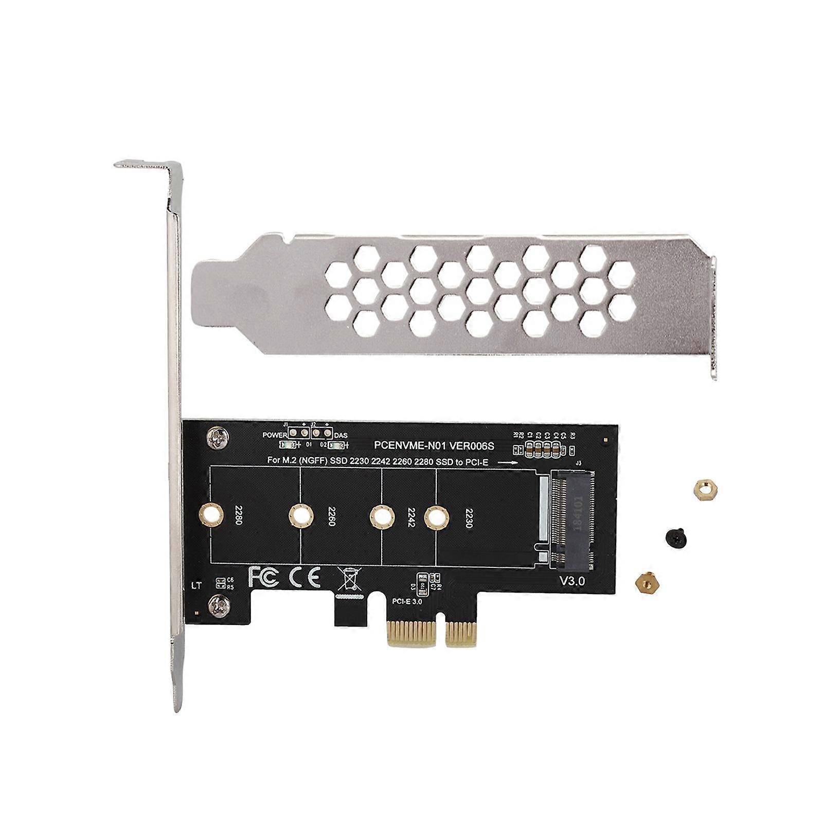 M.2 NVMe to Pci-e 3.0 x1 Expansion Card Adapter Card for SM951 SM961 960EVO