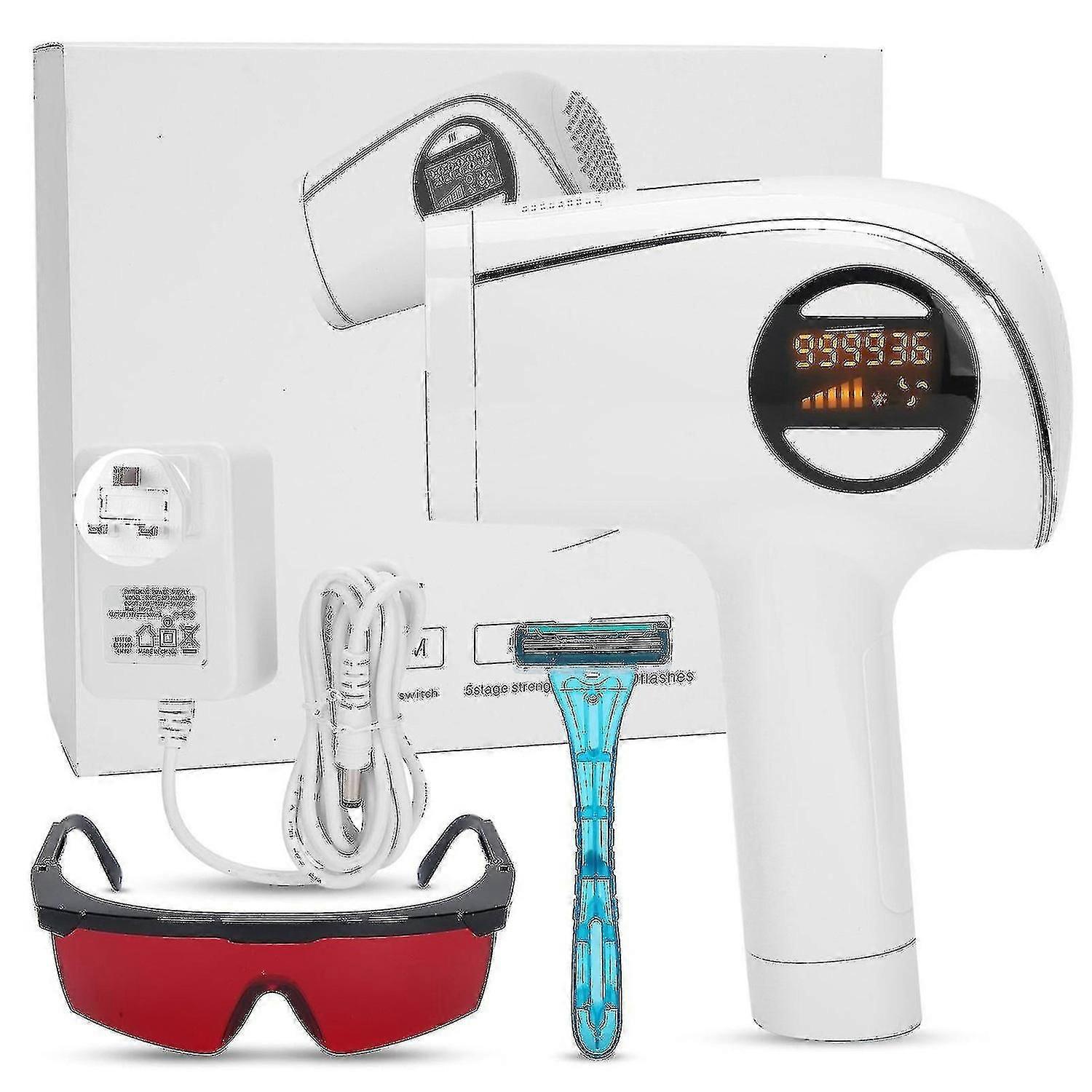Ipl Hair Removal Machine Handheld Body Face Depilator Women Hair Removal Tool 110-240vuk Plug