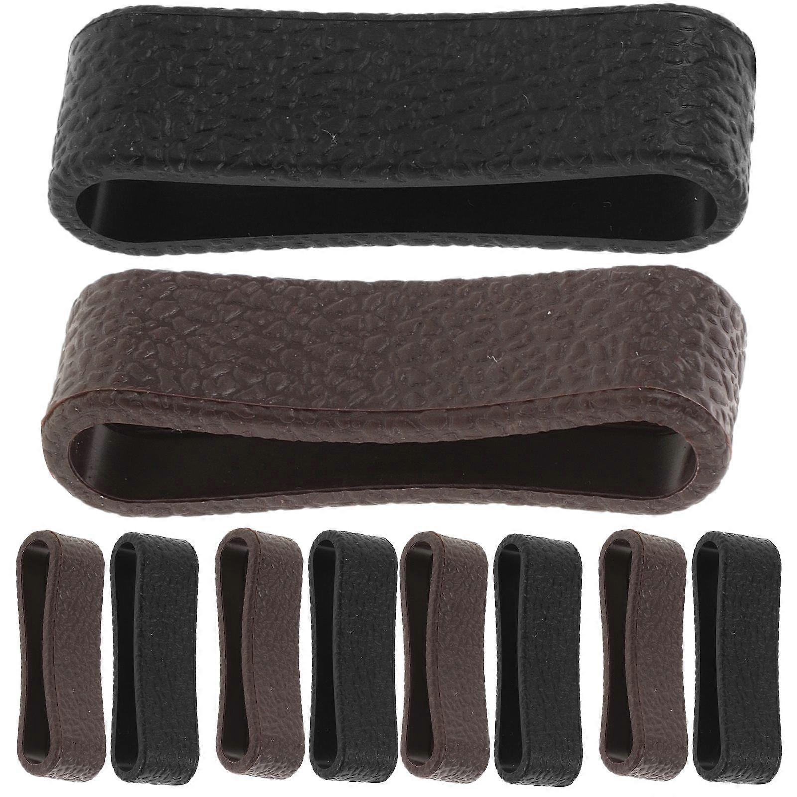 20pcs Belt Loop Retainer Replacement Belt Fixing Loop Belt Accessories Wide Belt Loops Belt Retainer Holder Belt Band Keeper Belt Loop Connector Small