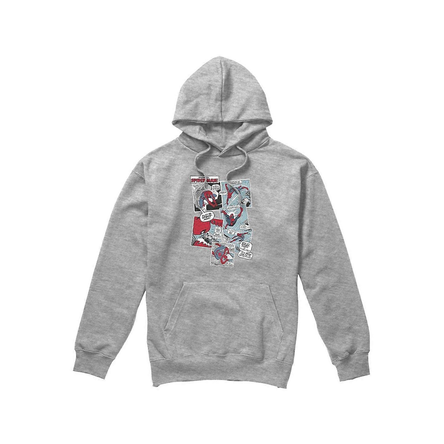 Spider-Man Herren Panel Collage Hoodie
