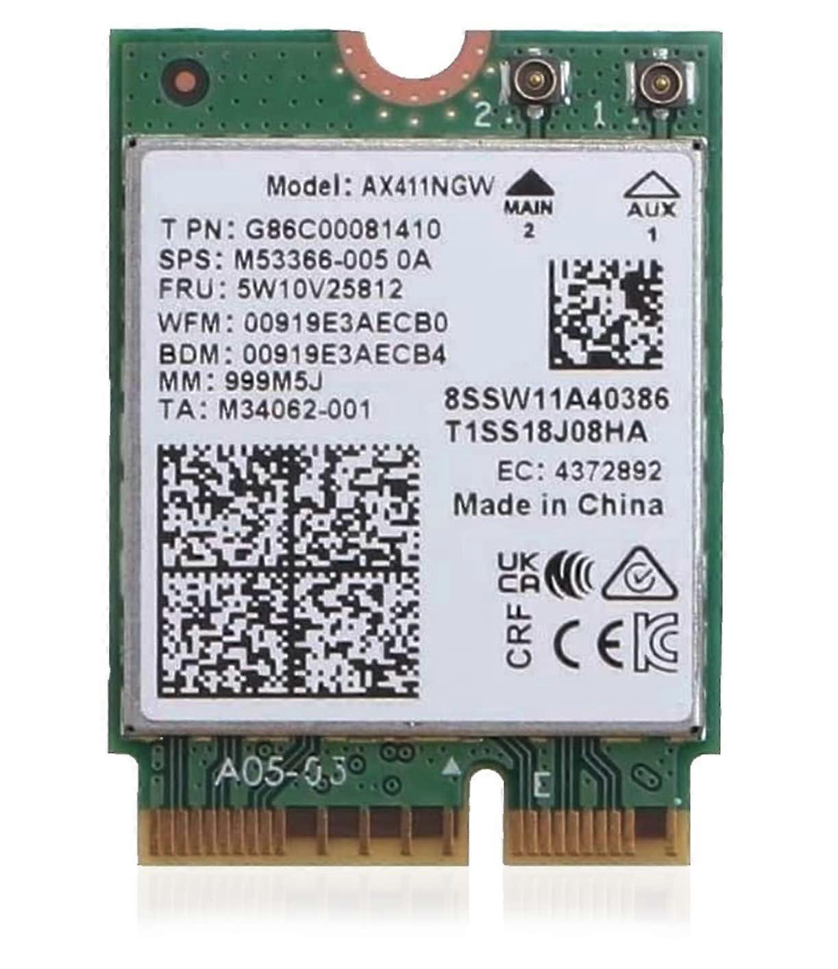 Tri-Band WiFi 6E Card for PC Compatible with Intel 12th Generation CPUs, High-Speed Connectivity, PCIe Interface