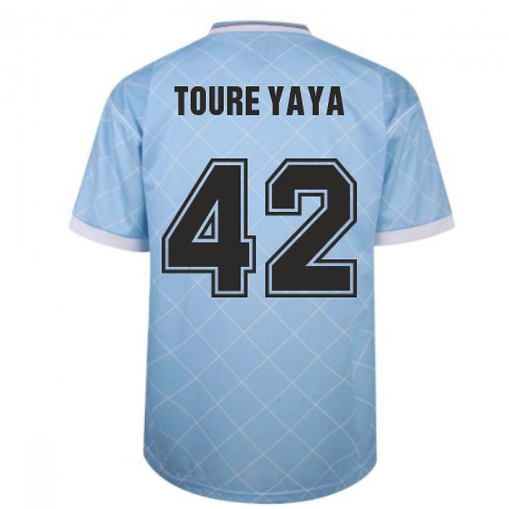 曼城 1988 复古足球衫 (TOURE YAYA 42)