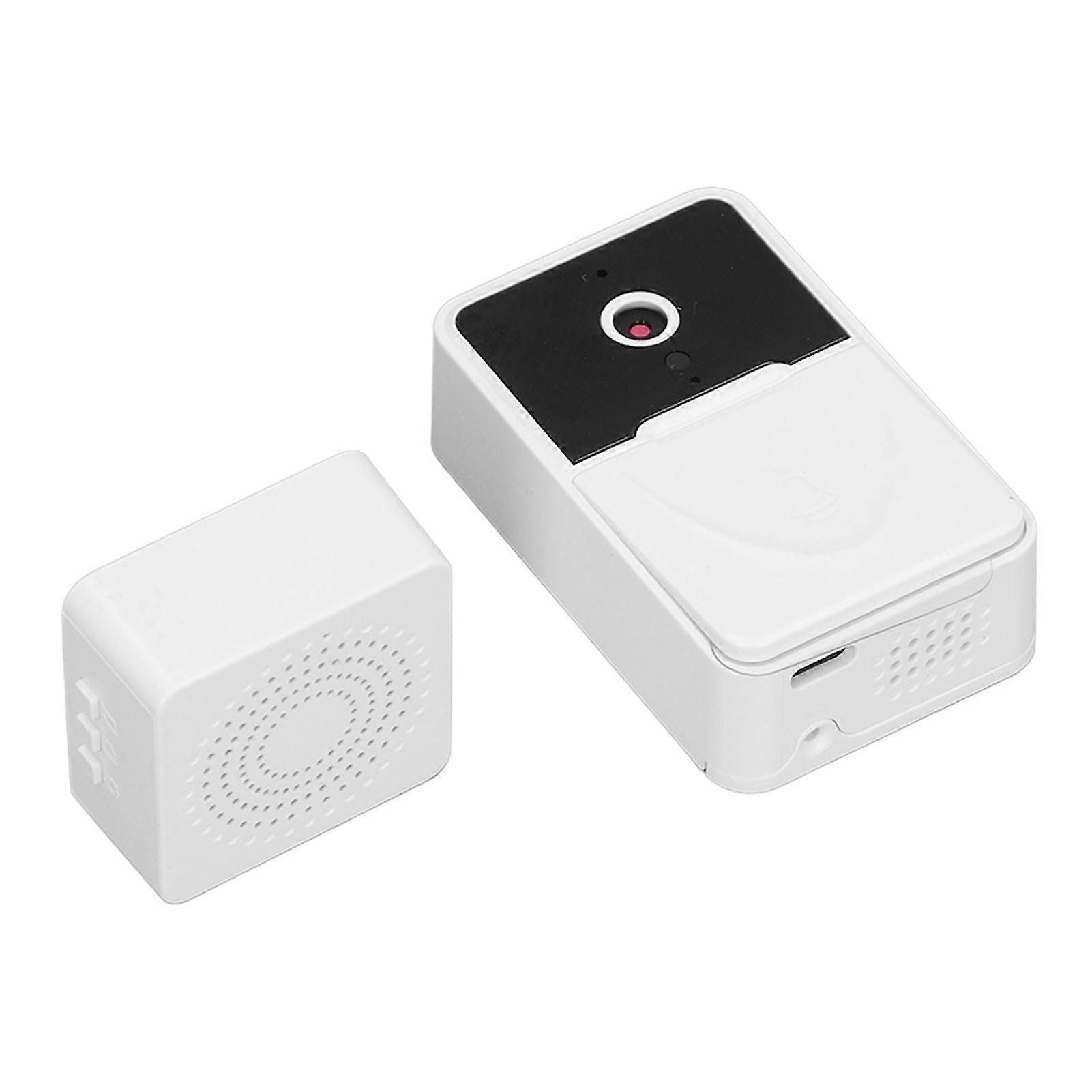Wireless Doorbell Camera 2.4G WiFi Night Vision APP Remote Control 2 Way Talk Easy Installation for Home