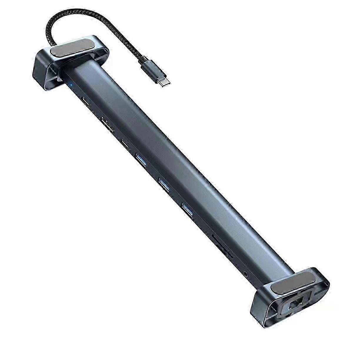 10-in-1 USB-C-Hub Multi-Port-Splitter-Adapter USB TYP-C auf 3.0USB PD100W Dockingstation Laptop St