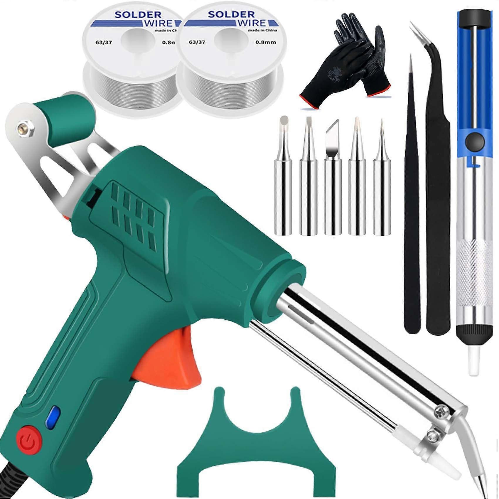 Internally Heated Industrial Laser Welding Tools,Multifunction Soldering Iron Soldering Gun Set