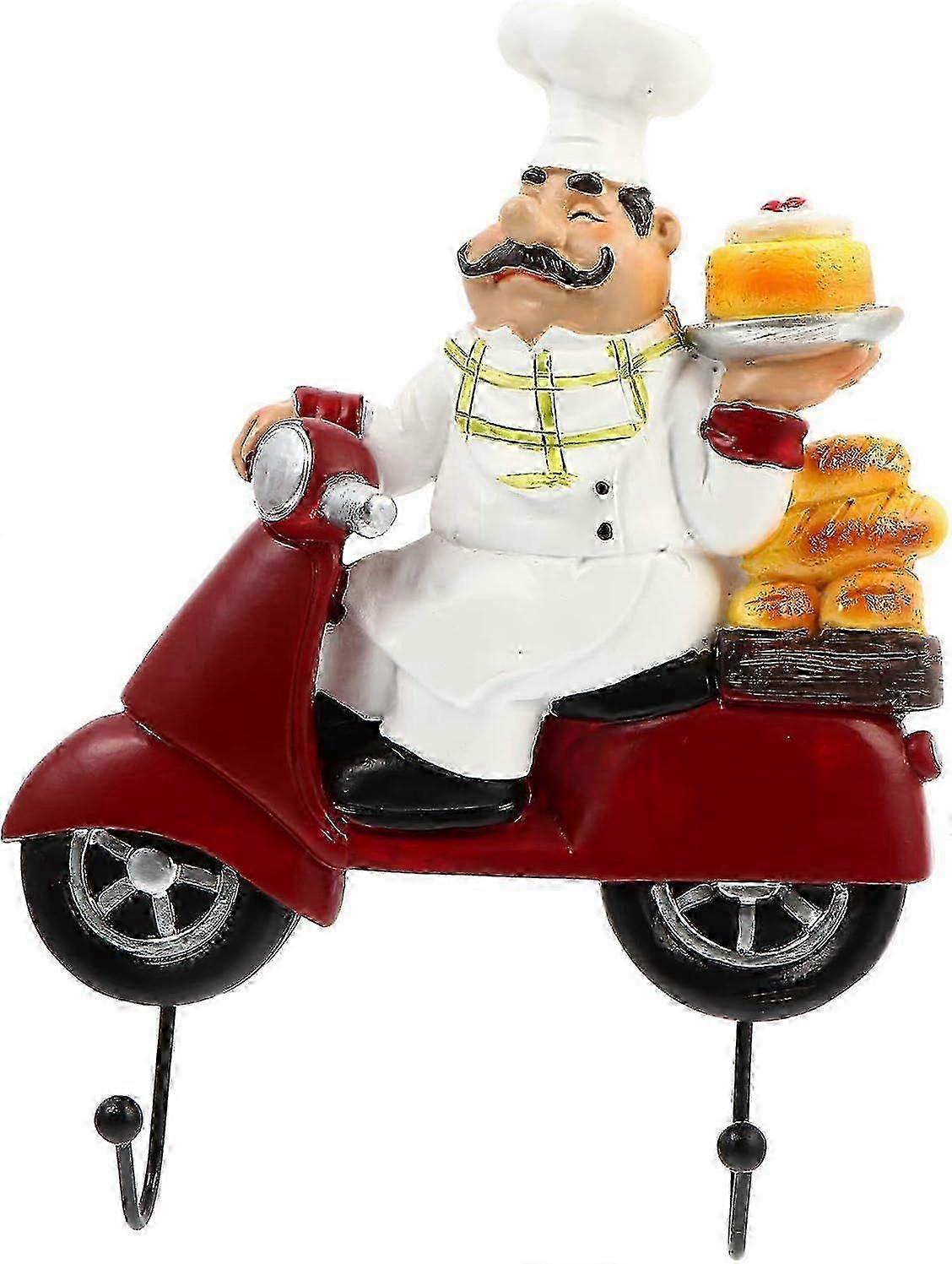 Decor Chef Hook Hanger Kitchen Wall Hanger Apron Hook Wall Mount Pan Racks for Kitchen