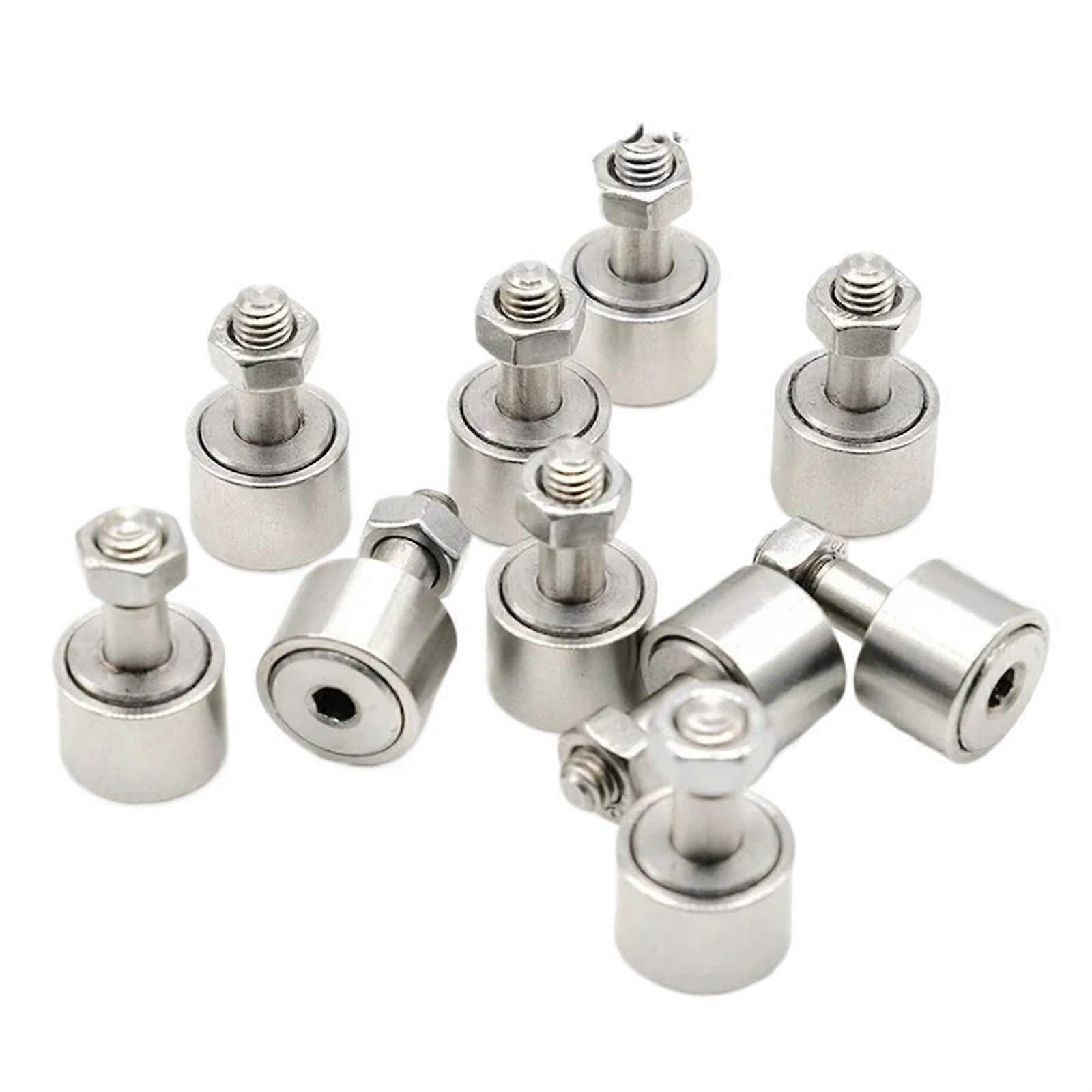 CF5B Stainless Steel Bearing 13x23x5mm Bolt Type Roller Needle Bearing KR13 Compatible with CF6B KR16