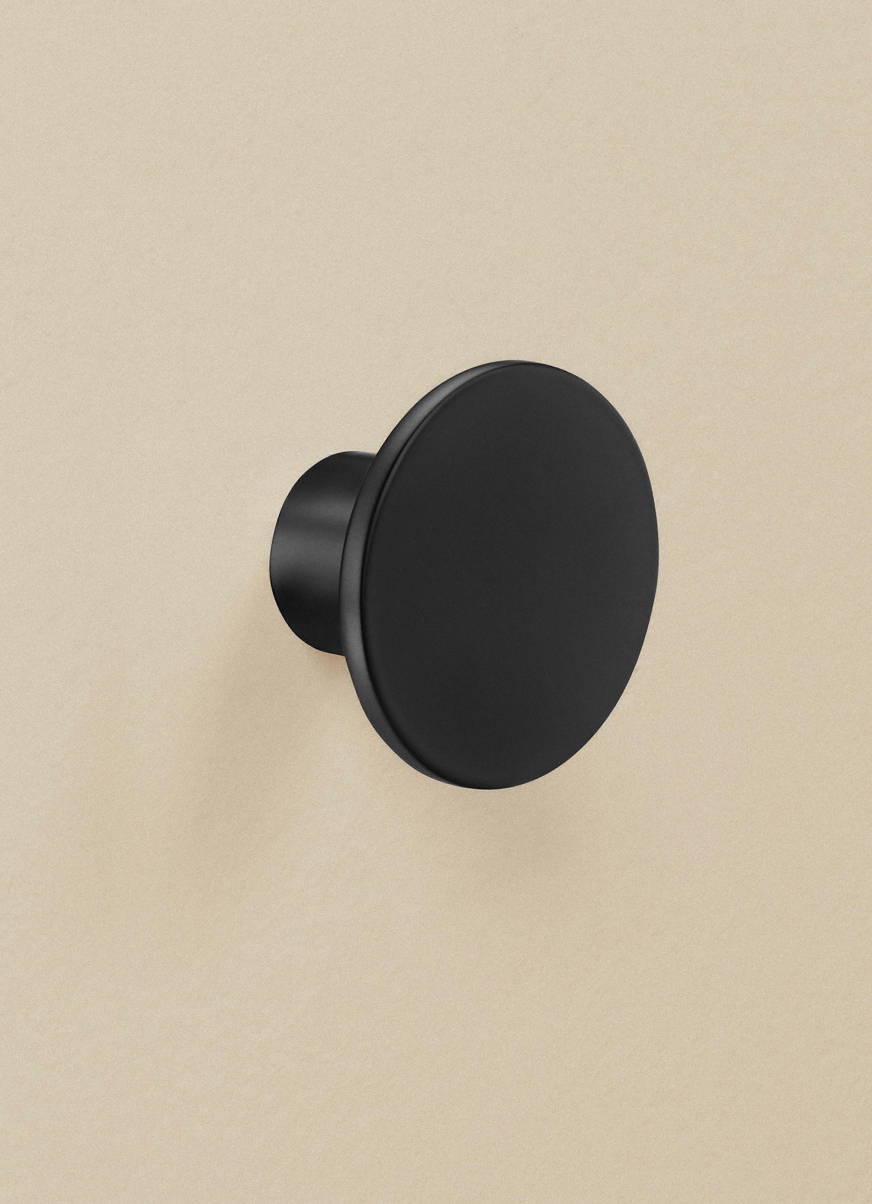 COSMIC Towel hook, Robe hook, Coat hook, Black Matt, BWC Collection