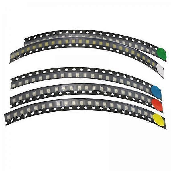 6x100x SMD LED Diode Lights Electronics Components Light Emitting Diodes 1206