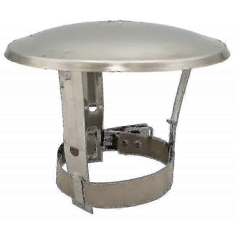 不锈钢烟囱烟道罩管雨盖保护盖结束60-250mm