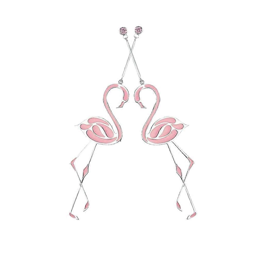 Women's Flamingo-Inspired Earrings,Light and Non-Toxic,Perfect for Stylish Looks