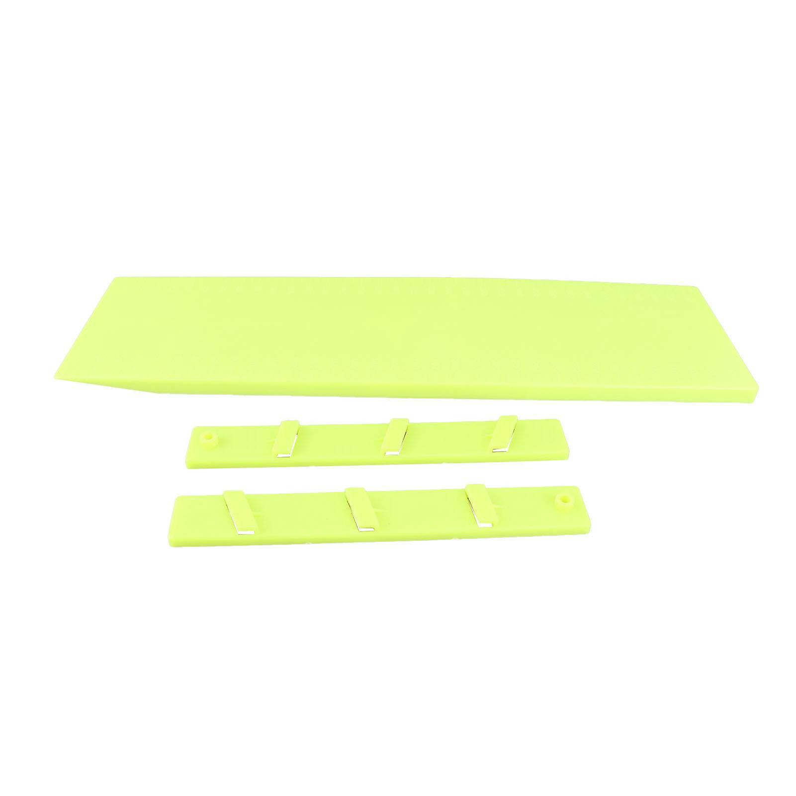 2 Sets Plastic Inclined Plane with Clear Scale for Education Experiment, Strong Durable Design, Easy Operation Teaching Tool