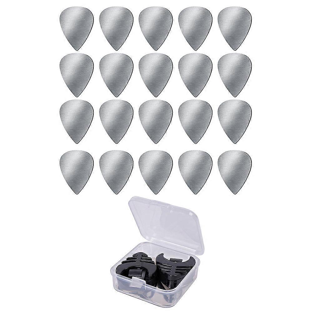 Guitar Pick Storage Box Practical Design For Performance Assorted Color Rectangular Shape 1Set
